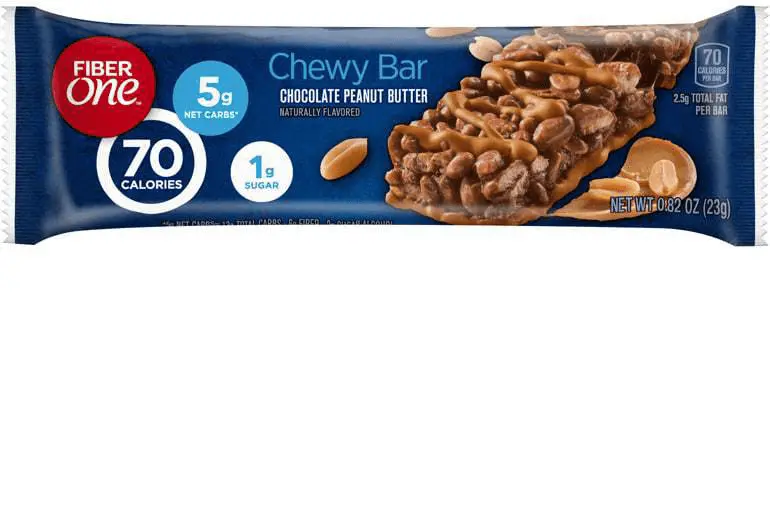 Fiber One Chocolate Peanut Butter Chewy Bar, 0.82oz, single bar